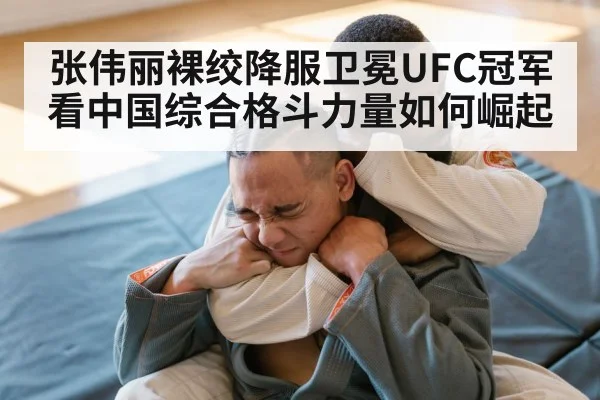 Zhang Weili rear naked choke